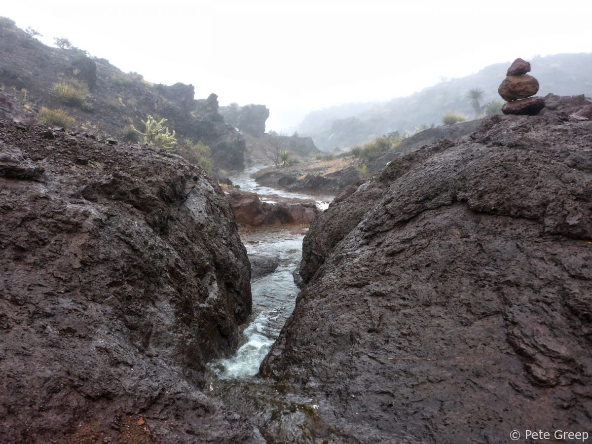 Waterfalls in the Desert: Murl Emery Arch