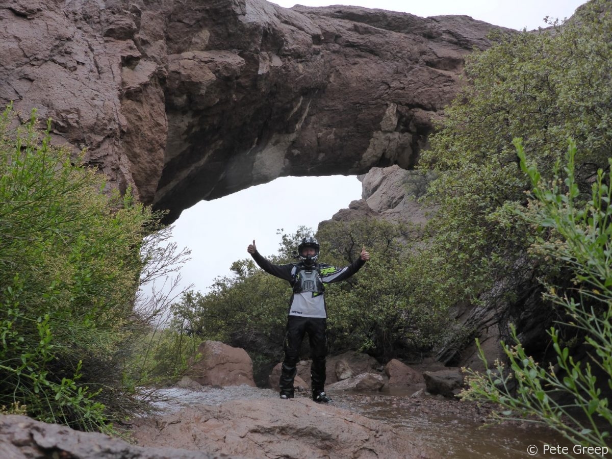 Waterfalls in the Desert: Murl Emery Arch