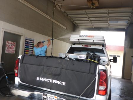 West Yellowstone. Time to give the truck another bath.