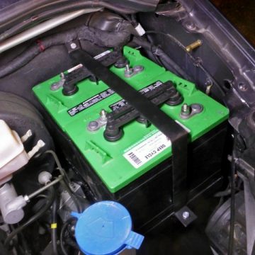 Dual 6 Volt Underhood Battery Tray: Sprinter Van