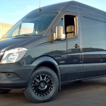 Upgraded Sprinter Van Wheels: Method Wheels & Nitto ATs