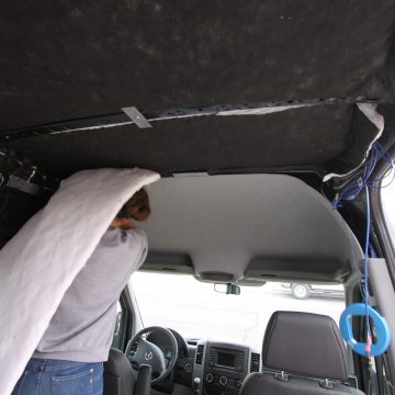 Sprinter Van Wall and Ceiling Insulation