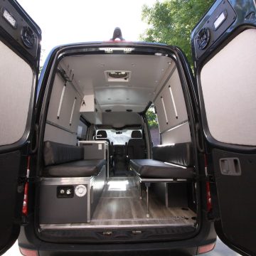 Adding Upholstered Wall Panels in our Sprinter Campervan
