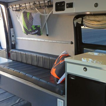 Countertop and Tabletop Solution for Our Sprinter Campervan