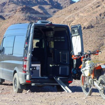 Sprinter Van Tour: Moto, MTB, & Adventure Van