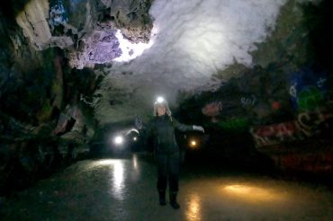 Exploring Underground Ice Caves