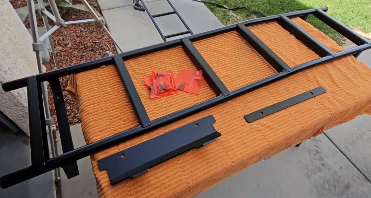 Flatline Van Co Sprinter Rear Ladder Install & Review