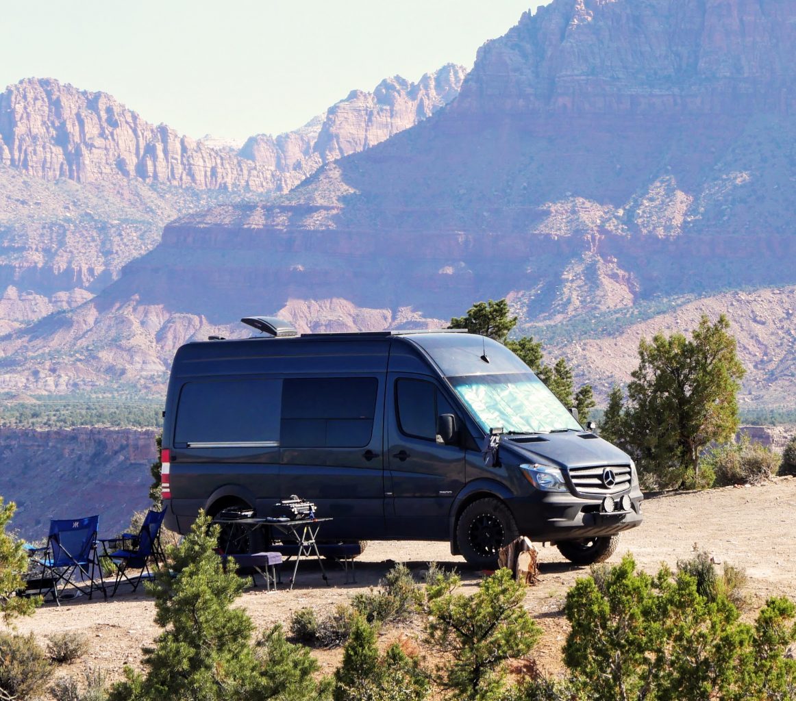 Flatline Van Co Sprinter Rear Ladder Install & Review